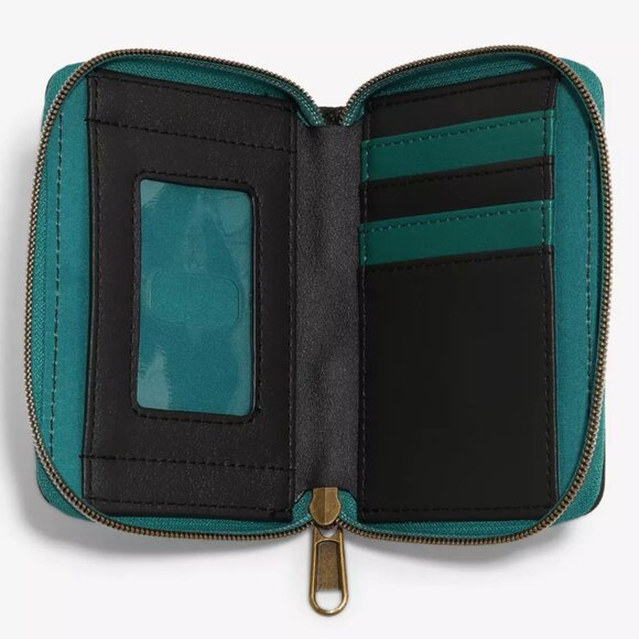 Loungefly Snow White And The Seven Dwarfs Floral Apple Mini Zipper Wallet NWT - Picture 3 of 3